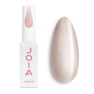 JOIA vegan Magic Cat Base, 04 Sparkle nude, 8 мл &mdash; камуфлююча база для нігтів