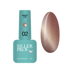 Siller Magic Cat Gel Polish, 02, 8 мл &mdash; гель-лак для нігтів з ефектом котяче око