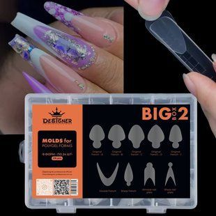 Designer Professional силіконові молди, набір Big Box 2, 216 шт