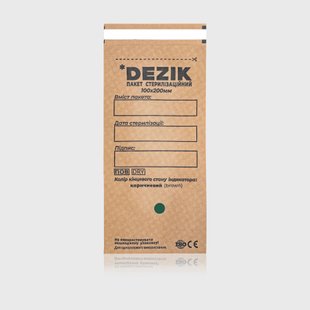 Dezik Пакети для стерилізації ECO, 100×200 мм, 100 шт