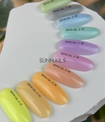Siller Zefir gel, 06, 15 мл &mdash; гель для укріплення та нарощення нігтів