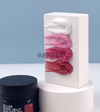 Siller Nude Jelly Builder Gel, 06, 15 мл &mdash; гель-желе для нарощення нігтів в банці