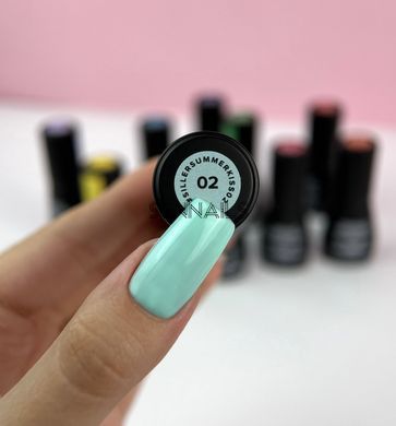 Siller gel polish Summer KISS 02, 8 мл &mdash; гель-лак для нігтів