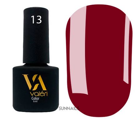 Valeri Color gel polish, 013, 6 мл — гель-лак для нігтів