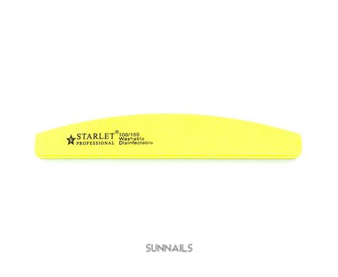 Starlet Professional Баф півколо довгий, 100/150 грит, колір в асортименті