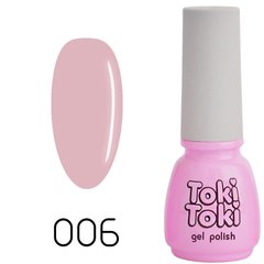 Toki-Toki Gel polish, 006, 5 мл — гель-лак для нігтів