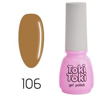 Toki-Toki Gel polish, 106, 5 мл &mdash; гель-лак для нігтів
