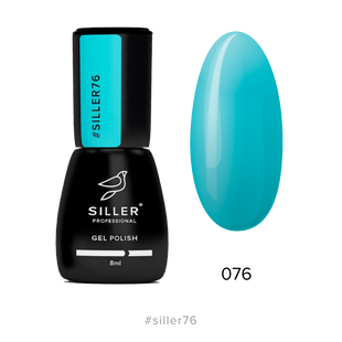 Siller gel polish, 076, 8 мл &mdash; гель-лак для нігтів