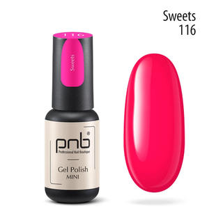 PNB mini gel polish, 116, 4 мл &mdash; гель-лак для нігтів