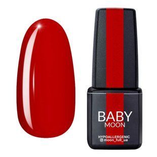 Baby Moon Gel polish Red Chic, 06, 6 мл &mdash; гель-лак для нігтів, червоно-теракотовий