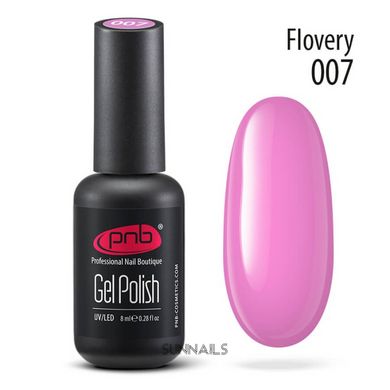 PNB Gel polish, 007, 8 мл — гель-лак для нігтів