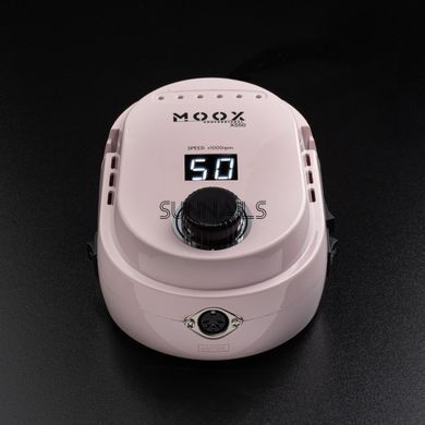 Фрезер для манікюру та педикюру MOOX X550, 50 000 об/хв, 70 W, Рожевий