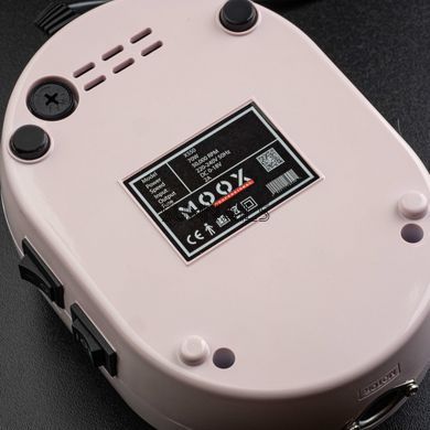 Фрезер для манікюру та педикюру MOOX X550, 50 000 об/хв, 70 W, Рожевий