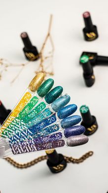 Valeri Flash gel polish, 22, 6 мл &mdash; світловідбивний гель-лак