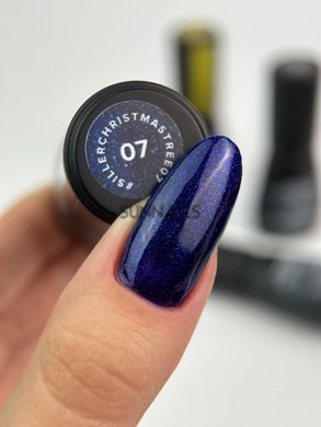 Siller Christmas Tree gel polish 07, 8 мл &mdash; гель-лак для нігтів з блискітками