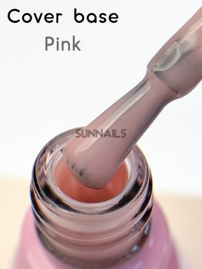 Toki-Toki Base, Pink, 5 мл &mdash; камуфлююча рожева база для гель-лаку