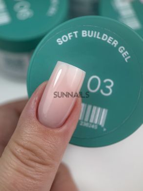Siller Soft Builder Gel, 03, 15 мл &mdash; гель для нарощення нігтів