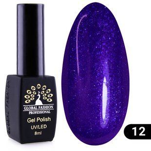 Global Fashion Disco Summer gel polish, 12, 8 мл &mdash; гель-лак для нігтів