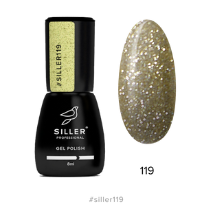 Siller gel polish, 119, 8 мл &mdash; гель-лак для нігтів