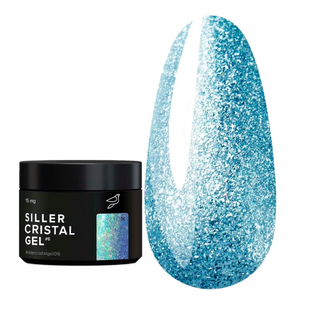 Siller Cristal Gel, 06, 15 мл &mdash; гель для дизайну нігтів