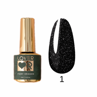 LOVER gel polish Fiery Dragon, 01, 9 мл &mdash; гель-лак для нігтів світловідбивний