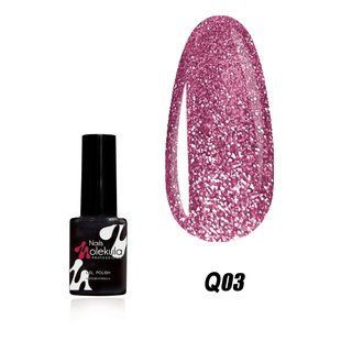 Nails Molekula Gel polish Queen's Secret, Q03, 6 мл &mdash; гель-лак для нігтів з шимером
