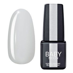 Baby Moon Gel polish Midnight, 02, 6 мл &mdash; гель-лак для нігтів, білий напівпрозорий