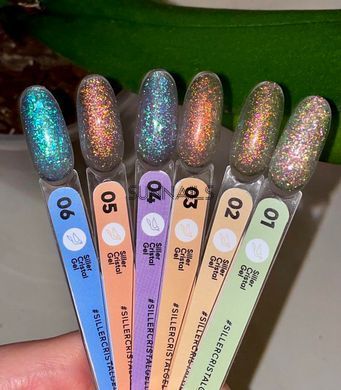 Siller Cristal Gel, 06, 15 мл &mdash; гель для дизайну нігтів