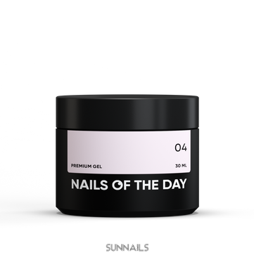 NAILSOFTHEDAY Premium gel, 04, 30 мл — будівельний гель