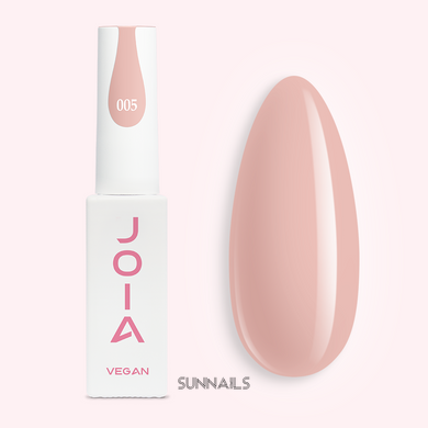 JOIA vegan gel polish, 005, 6 мл — гель-лак для нігтів