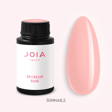 JOIA vegan BB Cream Base, Soft Nude, 30 мл — база для гель-лаку камуфлююча