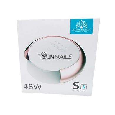 Лампа для манікюру Global Fashion S3, LED+UV, 48W