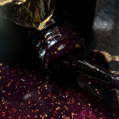 NAILSOFTHEDAY Malbec base potal, 03, 10 мл &mdash; вітражна база з золотою поталлю