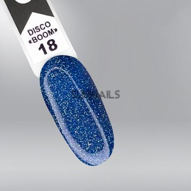 OXXI gel polish, Disco Boom, 18, 10 мл &mdash; гель-лак для нігтів світловідбивний