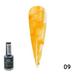 Global Fashion Water color, orange, 10 мл — акварельні краплі для дизайну нігтів, помаранчеві