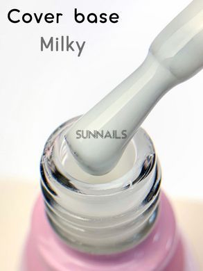 Toki-Toki Base, Milky, 5 мл &mdash; камуфлююча молочна база для гель-лаку