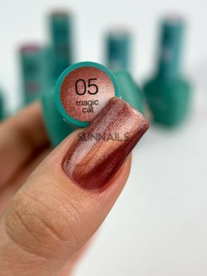 Siller Magic Cat Gel Polish, 05, 8 мл &mdash; гель-лак для нігтів з ефектом котяче око
