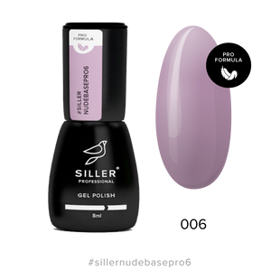Siller Nude Pro Base, 06, 8 мл &mdash; нюдова база для гель-лаку