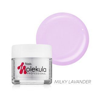 Nails Molekula Gel, 15, Milky Lavander, 30 мл &mdash; гель для нарощення нігтів, молочно-лавандовий