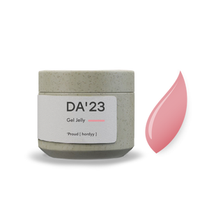 DA&rsquo;23 Gel Jelly &rsquo;Proud [hordyy], 15 мл &mdash; гель-желе для нарощення нігтів, гордий