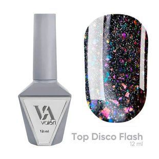 NEW Valeri Top Flash Disco, 12 мл &mdash; світловідбивний топ для гель-лаку