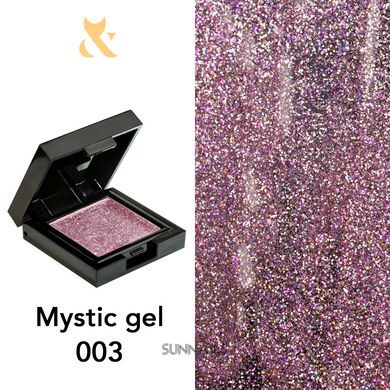 F.O.X Mystic Gel, 003, 5 мл — гель з шимером для дизайну нігтів