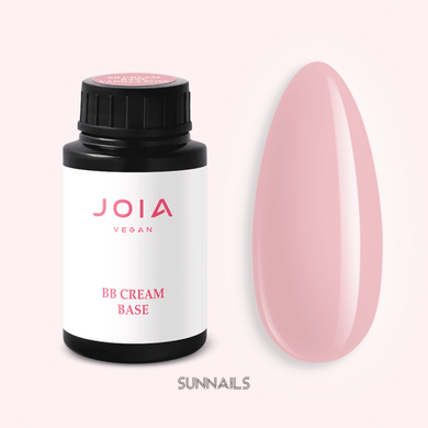 JOIA vegan BB Cream Base, Vanilla Rose, 30 мл — база для гель-лаку камуфлююча