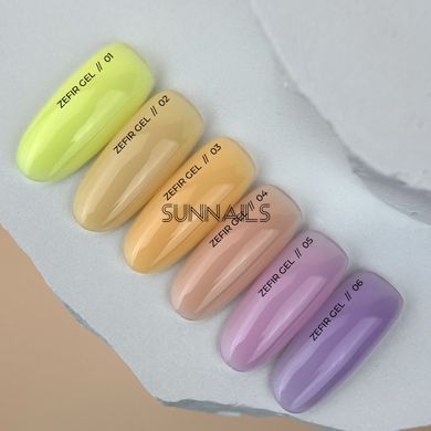Siller Zefir gel, 09, 15 мл &mdash; гель для укріплення та нарощення нігтів