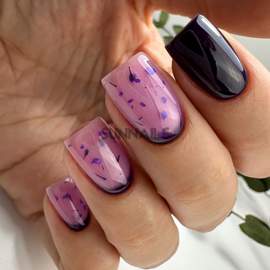 PNB Flower Gel, Lavender Dreams, 5 мл &mdash; гель із сухоцвітами, лавандові мрії