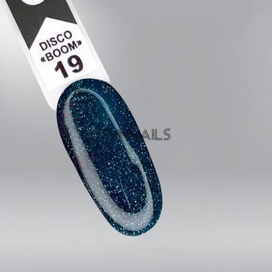 OXXI gel polish, Disco Boom, 19, 10 мл &mdash; гель-лак для нігтів світловідбивний
