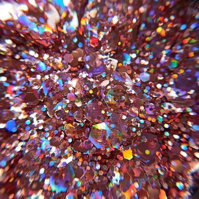 SAGA Professional Galaxy Glitter gel, 03, 8 мл &mdash; гель для дизайну з глітером