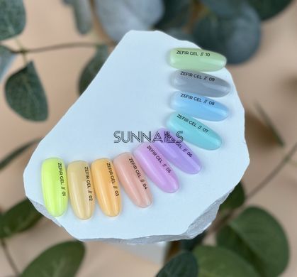 Siller Zefir gel, 09, 15 мл &mdash; гель для укріплення та нарощення нігтів