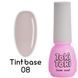Toki-Toki Tint Base, 08, 5 мл &mdash; кольорова база для гель-лаку