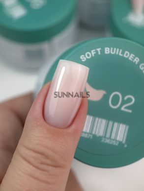 Siller Soft Builder Gel, 02, 30 мл &mdash; гель для нарощення нігтів